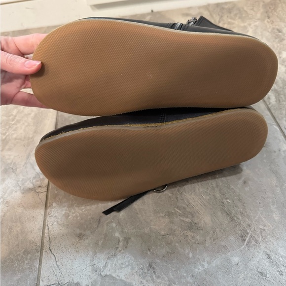 Black Ankle Boots Rosa Zipper boots barefoot shoes by Anya - Picture 13 of 13